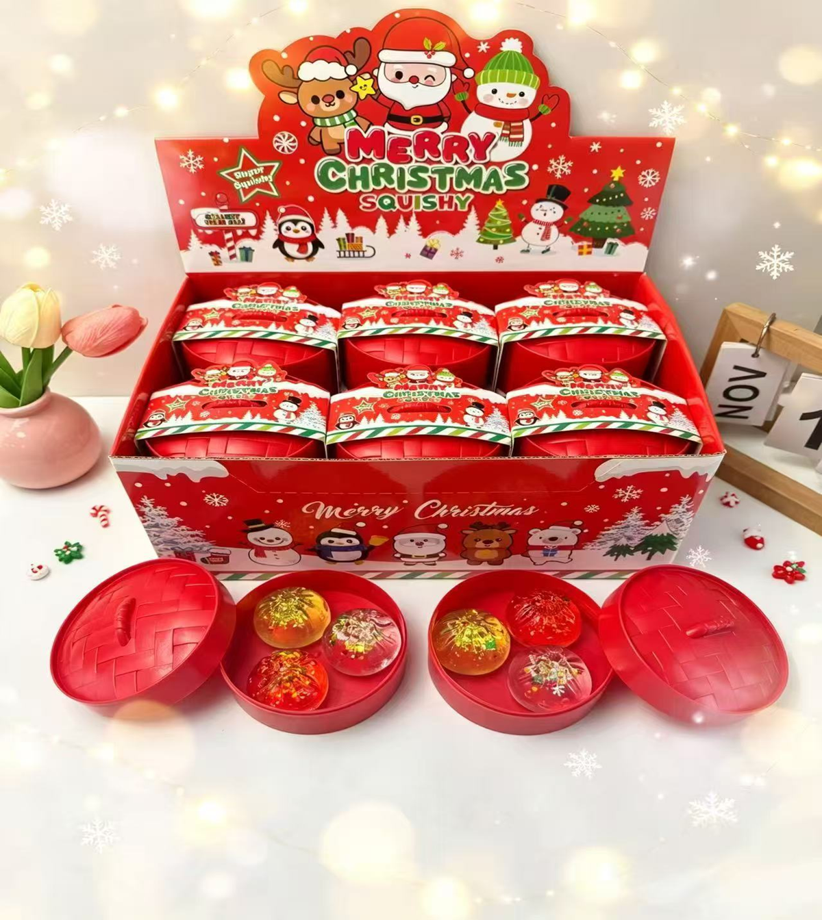 Christmas Dumpling Squishy