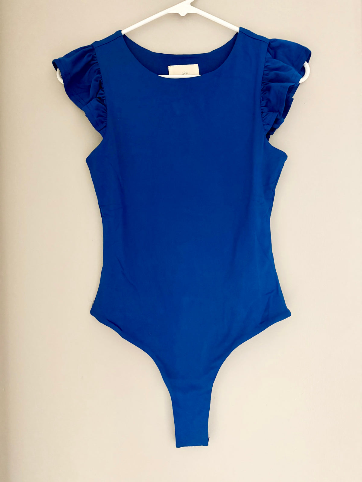 UMGEE flutter sleeve bodysuit- Sapphire Blue