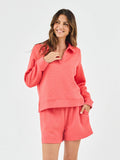 Mary Square Lindsay Set | Coral