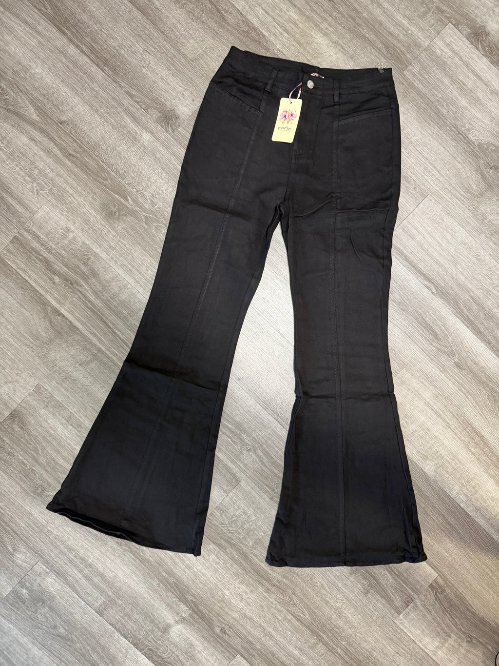 Entro Black Flare Jean