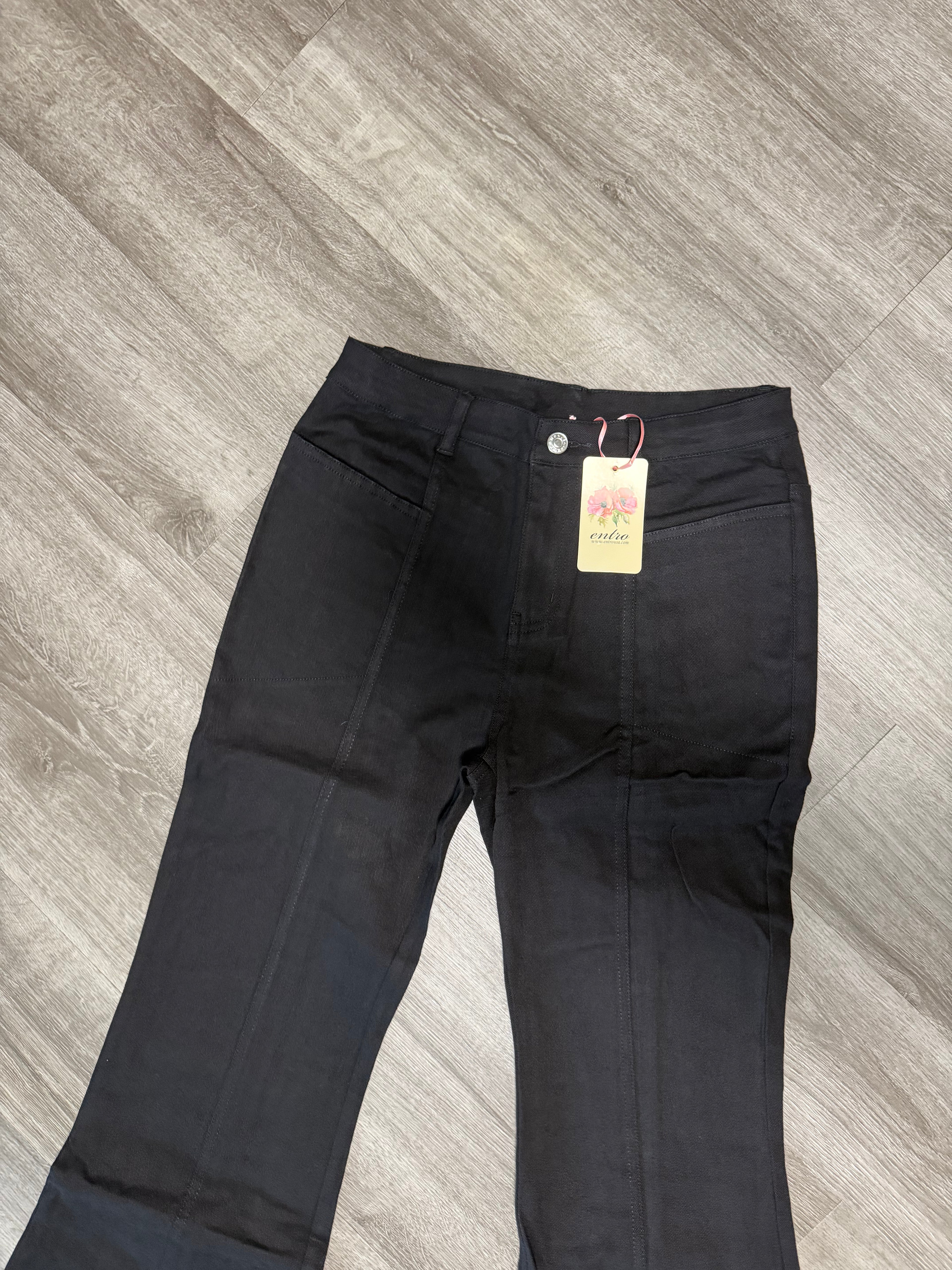 Entro Black Flare Jean