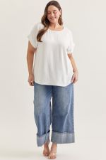 Entro Casual Blouse- Off White
