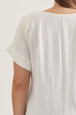 Entro Casual Blouse- Off White