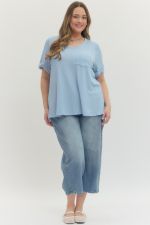 Entro Knit Top - Serenity