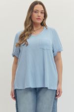 Entro Knit Top - Serenity