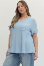 Entro Knit Top - Serenity