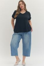 Entro Knit Top- Black